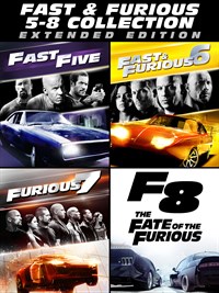 Fast & Furious: 5 - 8 Collection (Extended)