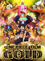 Pirate King One Piece ONE PIECE FILM GOLD poster size B2 Japanese