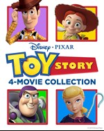 Toy Story: 4-Movie Collection (Blu-Ray + DVD + Digital Code
