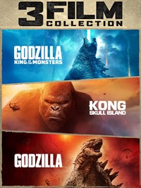 Godzilla & Kong 3 Films Collection