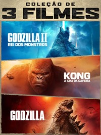 Coleção Godzilla e Kong – 3 Filmes