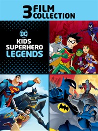 DC Kids Superhero Legends 3-Film Collection