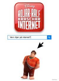 Röjar-Ralf kraschar internet