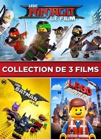 Collection 3 Films The LEGO NINJAGO Movie/The LEGO Batman Movie/The LEGO Movie