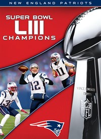 NFL Super Bowl LIII Champions New England Patriots
