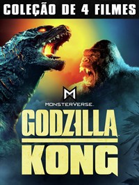 Coleção Godzilla & Kong - 4 Filmes