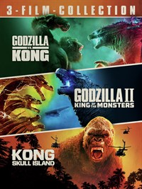 Godzilla vs. Kong / Godzilla II: King of the Monsters / Kong: Skull Island 3-Film-Collection