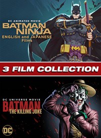 Batman Ninja English and Japanese/ Batman: Killing Joke 3-Film Bundle