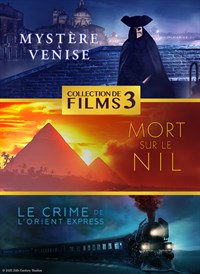 Mystère à Venise / Mort sur le Nil / Le Crime de l'Orient-Express – Collection de 3 films