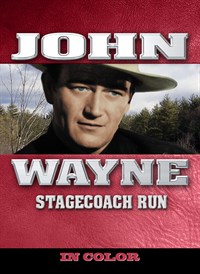 John Wayne in Stagecoach Run (In Color)