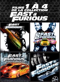 Films 1 à 4 de la collection Fast & Furious