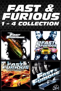 Fast & Furious 1 - 4 Collection