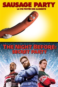 Sausage Party & The Night Before Double Feature