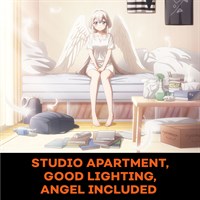 Studio Apartment, Good Lighting, Angel Included (Original Japanese Version)