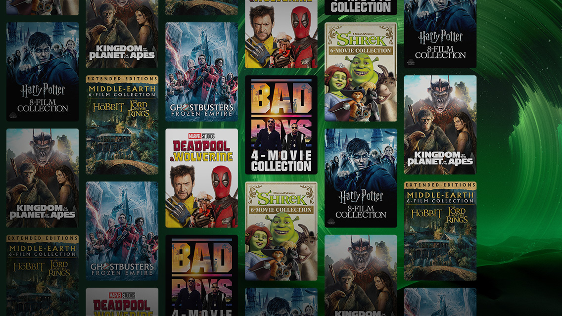 Save up to 50% on movies & TV