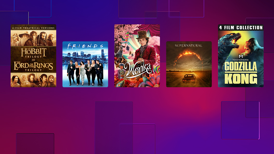 Up to 60% off Warner Bros. hits